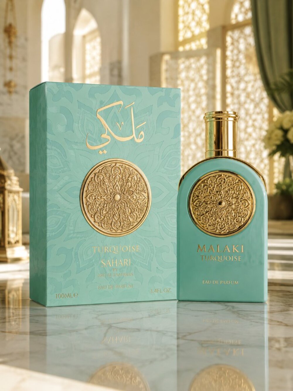 Malaki Turquoise By Sahari EDP unisex 100ML 3.4 FL,OZ